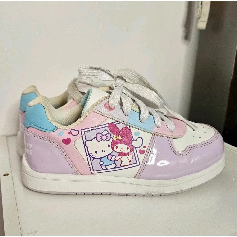 Sanrio Hello Kitty and Friends‎ My Melody Girls Sneakers Pastel Pink Purple 13 M